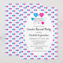 Search for valentine gender reveal invitations February