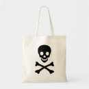 Search for crossbones tote bags Skull
