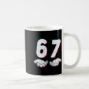 Search for number 67 mugs Six seven