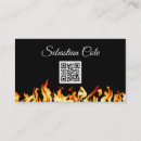 Search for flame business cards Catering