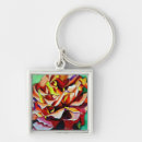 Search for rainbow watercolor key rings Floral