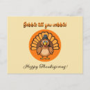 Search for gobble gobble postcards Seasonal