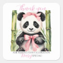 Search for panda thank you stickers Pink