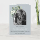 Search for folded wedding programs Eucalyptus