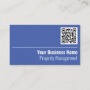 Search for property management business cards Qr code