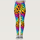 Search for rainbow animal print leggings Colourful