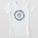 Search for wolf girls tshirts Blue