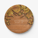 Search for autumn leaf plates Bridal