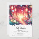 Search for fantasy baby shower invitations Woodland