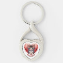 Search for valentines day key rings Kitten