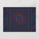 Search for abstract fractal postcards Blue