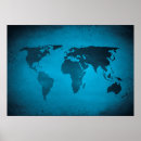 Search for blue world map posters Countries
