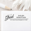 Search for grad return address labels High school or college