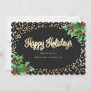 Search for elegant black business christmas cards Corporate