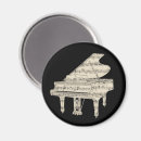 Search for music notes magnets Vintage