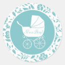 Search for vintage baby carriage stickers Girl