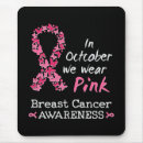 Search for cancer awareness mouse mats Breast cancer survivor