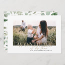 Search for wonders of his love christmas cards Elegant