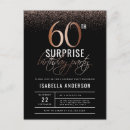 Search for 60 and fabulous surprise party invitations 60th