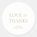 Search for with love and thanks stickers White