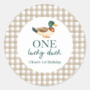 Search for lucky duck stickers Gingham