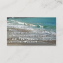 Search for ocean business cards Photography