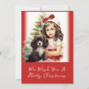 Search for little girl small christmas cards Cute