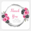 Search for black frame stickers Birthday party