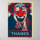 Search for clown posters Red