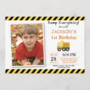 Search for digger birthday invitations Kids birthday party