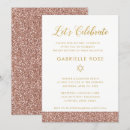 Search for star bar bat mitzvah invitations Glitter