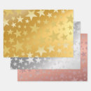 Search for silver star wrapping paper Modern
