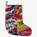 Search for comic christmas stockings Pop