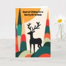 Search for deer hunting christmas cards Stag