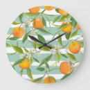 Search for vintage floral clocks Orange