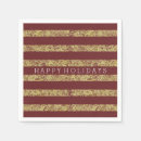 Search for red glitter christmas napkins Glam