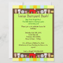 Search for barnyard bash invitations Cow