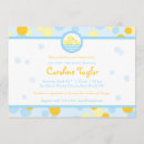 Search for rubber duck baby shower invitations Yellow