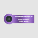 Search for purple name tags Metallic