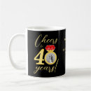 Search for 40th wedding anniversary mugs 40 years