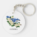 Search for backyard bird key rings Blue jay