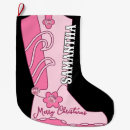 Search for pink christmas stockings Western