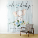 Search for elephant backdrops Baby shower