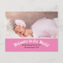 Search for baby birth postcards Modern
