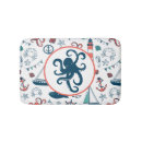 Search for nautical bath mats Blue