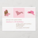 Search for horseshoe birthday invitations Western