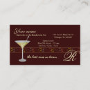 Search for bar owner business cards Bartender