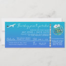 Search for travel tickets boarding pass invitations Tropical