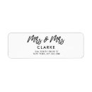 Search for modern save the date return address labels Engagement