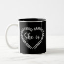 Search for love is strong mugs Brave